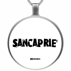 Ciondolo tondo "Sancaprie"