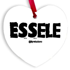 Decorazione Natale "Essele"