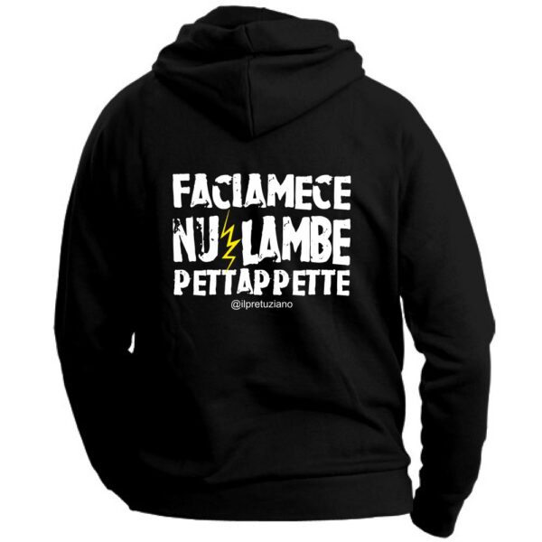 Felpa Unisex "Nu lambe pettappette"