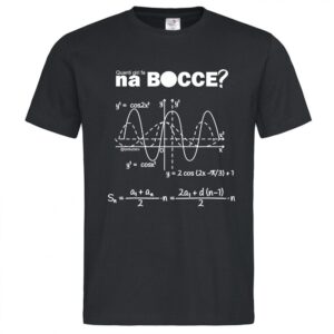 T-Shirt da Uomo "Quanti giri fa na bocce?"