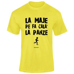 T-Shirt Unisex "La maje pe fa cala' la panze" - Dry Sport