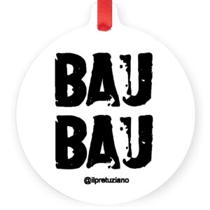 Decorazione Natale "Bau Bau"